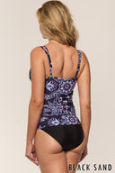 Tankini Bohemian -Black Sand - Claudel - Black Sand