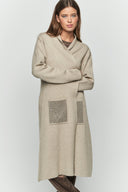 Veste Interieur Mi Long Avec Poche