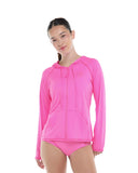 Chandail avec fermeture eclair et capuchon-Body Gloce