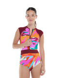 Maillot 1 piece avec fermeture eclair- Body Glove