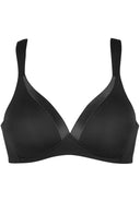 Wire-free bra with cups