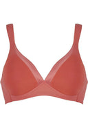 Wire-free bra with cups