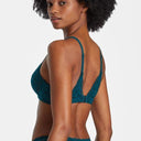 Plunging lace bra