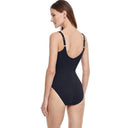 One-piece V-neck swimsuit
