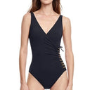 Maillot 1 piece encolure en v