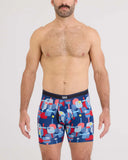 Boutique Canicule - Boxer Pickle Paddle-Navy Dawn - SAXX