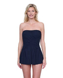Boutique_Canicule_Maillot une piece strapless avec jupette - Gottex