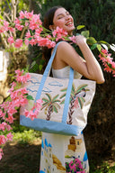 Boutique_Canicule_Sac De Plage Paradise Palm Bird-America & BeyondAB26-1776