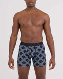 Boxer Boutique Canicule Smooth Flex Prestige CheckBlack - Saxx