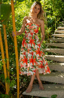 Robe Longue Jungle Blossoms  -