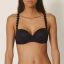 Soutien-gorge balconnet rembourré AVERO Noir – Marie Jo