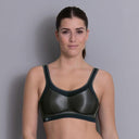 Momentum Black Sports Bra