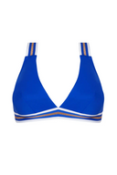 Nautical energy swimsuit top