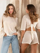 Cover Up Short En Crochet - Antigel