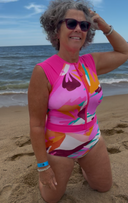 Maillot 1 piece avec fermeture eclair- Body Glove