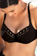 Bikini top - Openwork stitching