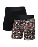 Boxer Pack 2 Cooling Caribou -Saxx